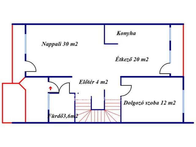 Eladó téglalakás, Dombóváron 69.6 M Ft, 5 szobás