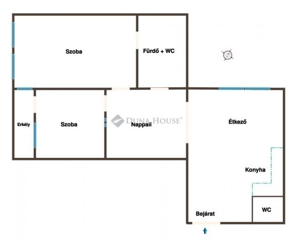 Eladó téglalakás, Budapesten, VI. kerületben 175 M Ft, 2 szobás