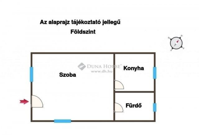 Eladó családi ház, Dunaharasztin 86 M Ft, 2 szobás