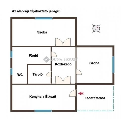 Eladó családi ház, Monoron 47.99 M Ft, 2 szobás