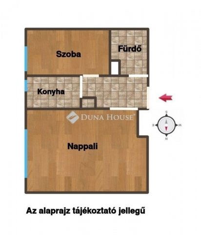 Eladó panellakás, Budapesten, IV. kerületben 53.7 M Ft, 1 szobás