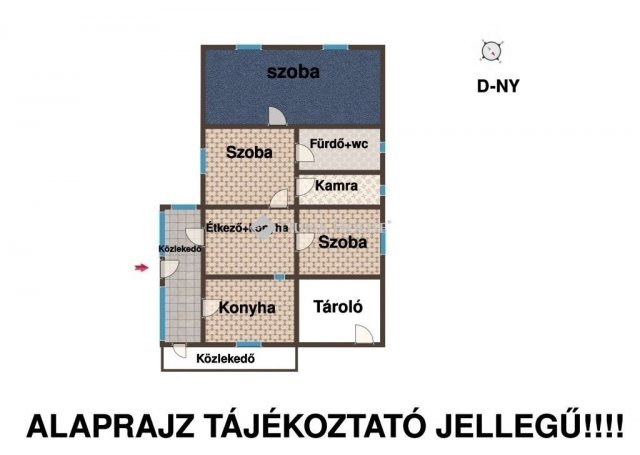 Eladó mezogazdasagi ingatlan, Tápiószecsőn 55 M Ft, 3 szobás