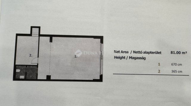 Eladó üzlethelyiség, Budapesten, XIII. kerületben 226.236 M Ft