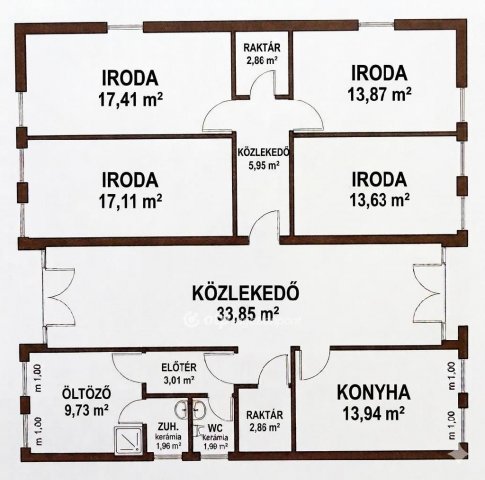 Kiadó ipari ingatlan, Debrecenben 3600 E Ft / hó