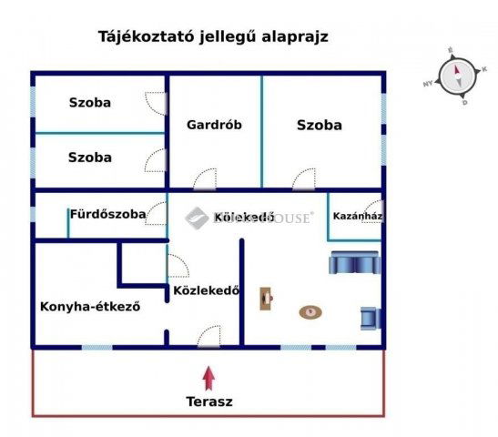 Eladó családi ház, Pilisen 54.9 M Ft, 4 szobás
