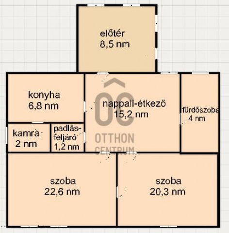 Eladó családi ház, Zalaegerszegen 44.9 M Ft, 3 szobás