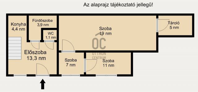 Eladó téglalakás, Budapesten, V. kerületben, Semmelweis utcában