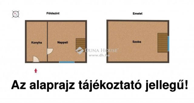Eladó családi ház, Szentmártonkátán 9.5 M Ft, 2 szobás