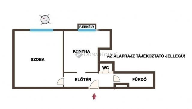 Eladó téglalakás, Budapesten, XIII. kerületben 55 M Ft, 1 szobás