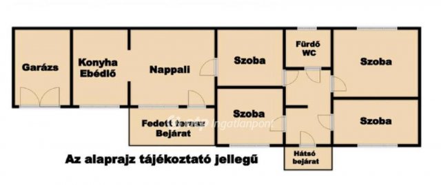 Eladó családi ház, Debrecenben 69 M Ft, 3 szobás