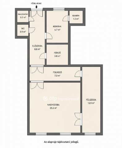 Eladó téglalakás, Budapesten, VIII. kerületben 73.4 M Ft