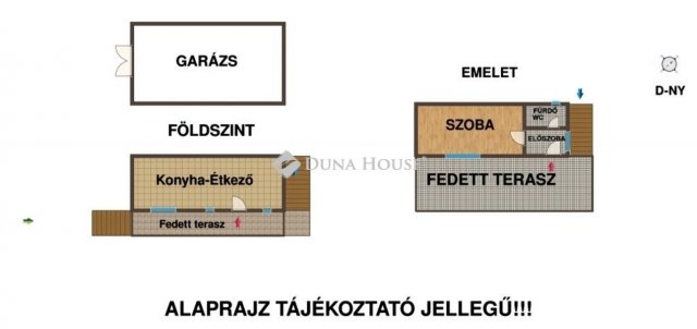 Eladó családi ház, Pomázon 36 M Ft, 1 szobás