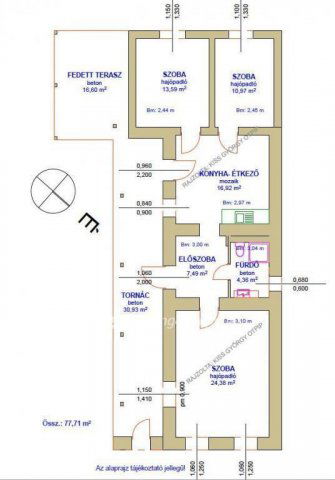 Eladó családi ház, Tiszanánán 23.5 M Ft, 3 szobás