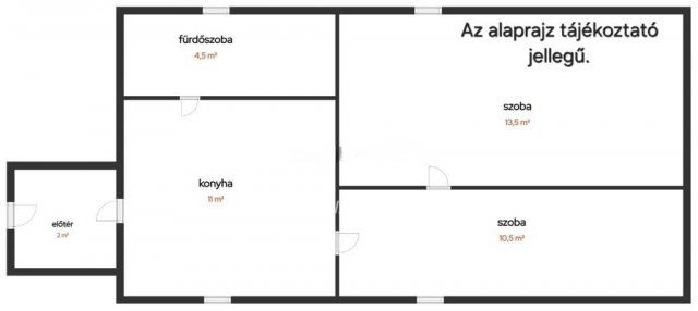 Eladó családi ház, Mezőtúron 7.8 M Ft, 1+1 szobás