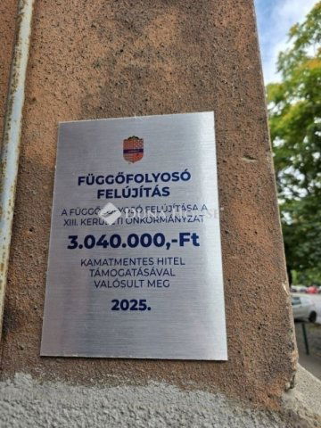 Eladó téglalakás, Budapesten, XIII. kerületben 57 M Ft, 1 szobás