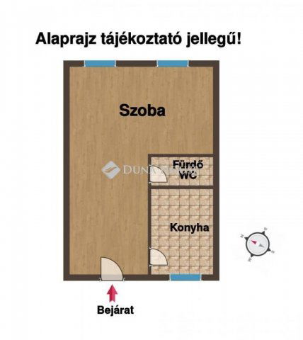 Eladó téglalakás, Budapesten, VI. kerületben 49.9 M Ft, 1 szobás