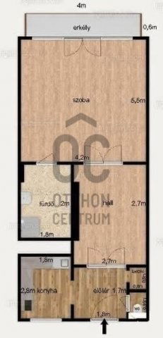 Kiadó téglalakás, albérlet, Budapesten, I. kerületben, 2 szobás