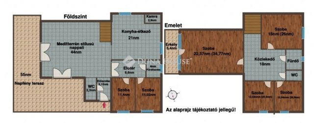 Eladó családi ház, Dunakeszin 199.5 M Ft, 7 szobás