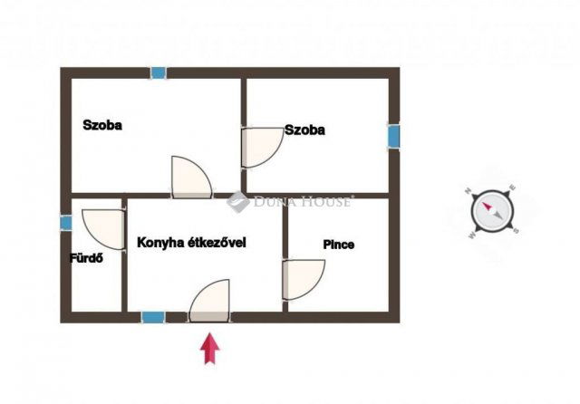 Eladó családi ház, Tiszaföldváron, Óvirághegy Iii úton