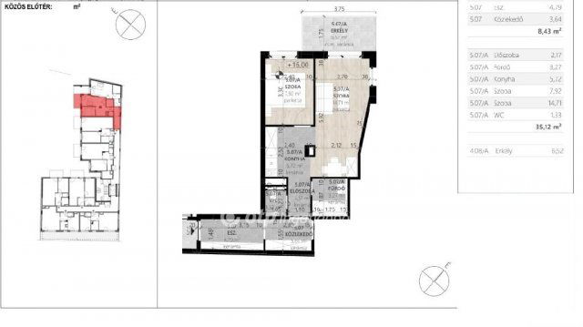 Eladó téglalakás, Budapesten, VII. kerületben 82.789 M Ft