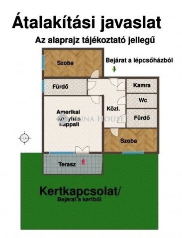 Eladó téglalakás, Budapesten, II. kerületben 103.9 M Ft