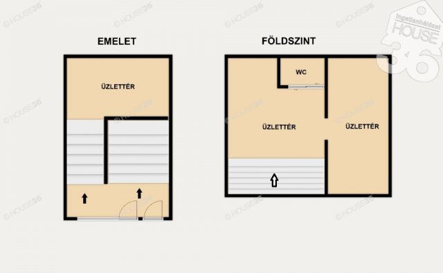 Eladó üzlethelyiség, Kecskeméten 44.99 M Ft, 2 szobás