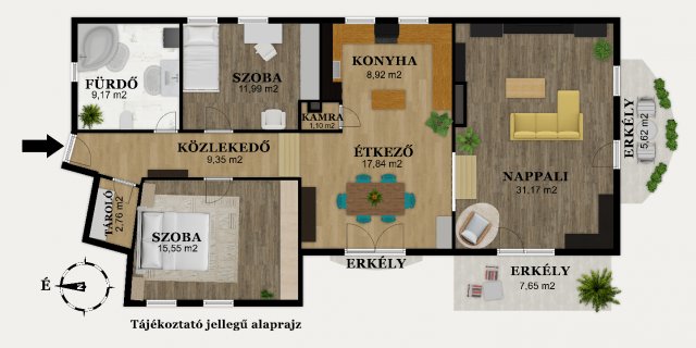 Eladó téglalakás, Budapesten, II. kerületben, Kolozsvár utcában