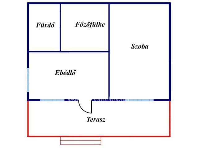 Eladó családi ház, Nyíregyházán 22.2 M Ft, 1 szobás