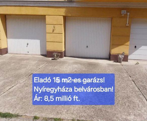 Eladó garázs, Nyíregyházán 8.5 M Ft / költözzbe.hu
