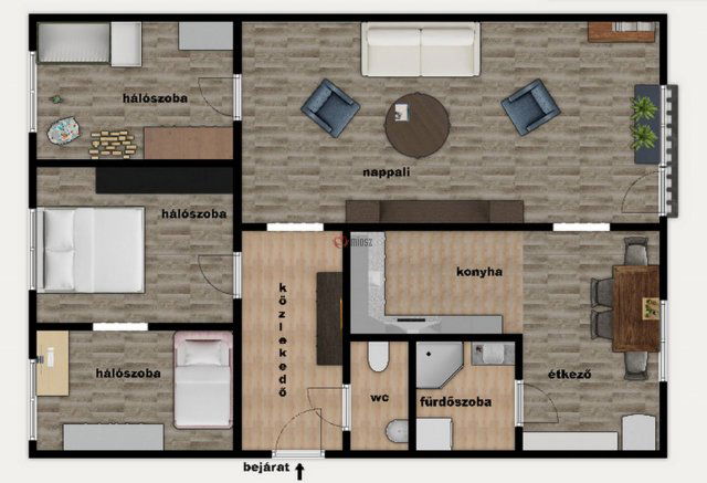 Eladó panellakás, Székesfehérvárott, Rákóczi utcában