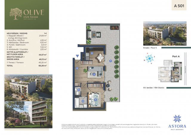 Eladó téglalakás, XIII. kerületben, Szent László úton