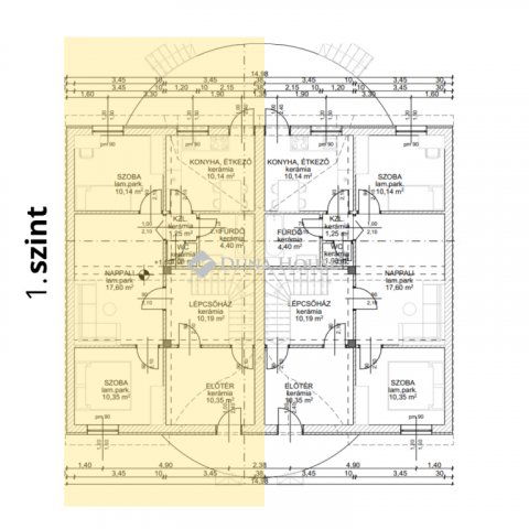 Eladó ikerház, Budapesten, XVIII. kerületben 199.999 M Ft