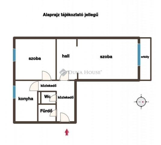 Eladó panellakás, Székesfehérvárott 56 M Ft, 2 szobás