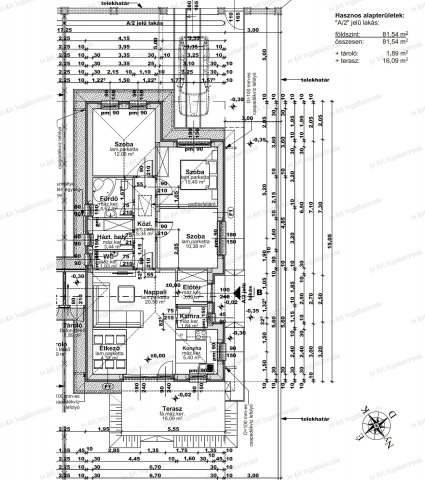 Eladó ikerház, Vácrátóton 104.5 M Ft, 4 szobás