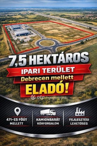 Eladó ipari ingatlan, Hajdúsámsonon 950 M Ft