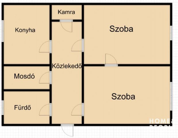 Eladó téglalakás, Szegeden 46.999 M Ft, 2 szobás