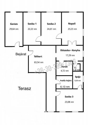 Eladó családi ház, Galgahévízen 89.9 M Ft, 4 szobás