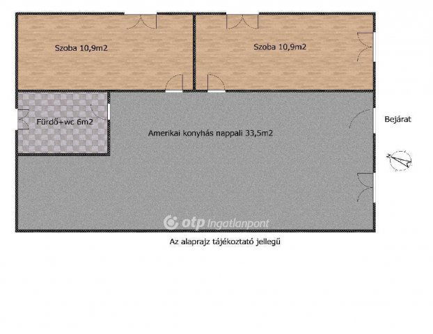 Eladó családi ház, Ercsiben 42 M Ft, 1+2 szobás