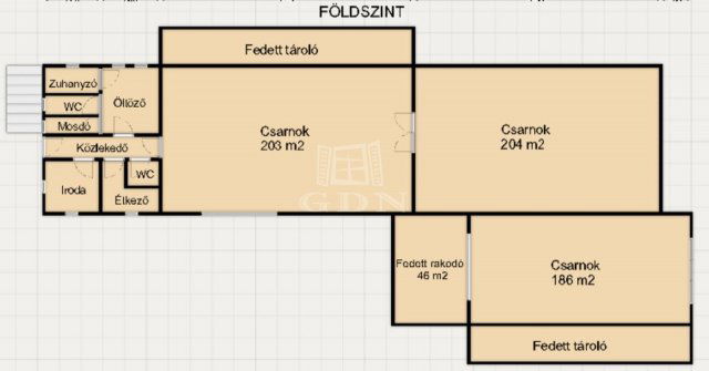 Eladó ipari ingatlan, Teskándon 198 M Ft / költözzbe.hu