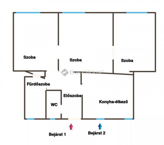 Eladó téglalakás, Budapesten, VII. kerületben 120 M Ft, 4 szobás