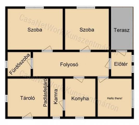 Eladó családi ház, Szelevényen 16.9 M Ft, 3 szobás