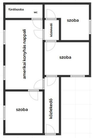 Eladó családi ház, Nyíregyházán, Róka utcában 59.9 M Ft