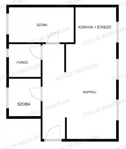 Kiadó téglalakás, albérlet, Kecskeméten 220 E Ft / hó