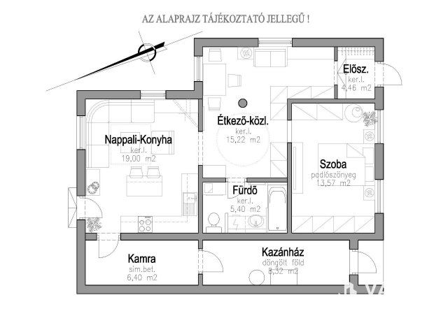Eladó mezogazdasagi ingatlan, Szegeden 29.9 M Ft, 2 szobás