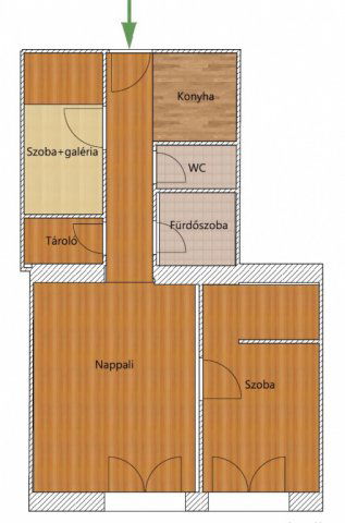 Eladó téglalakás, Budapesten, VII. kerületben, István utcában