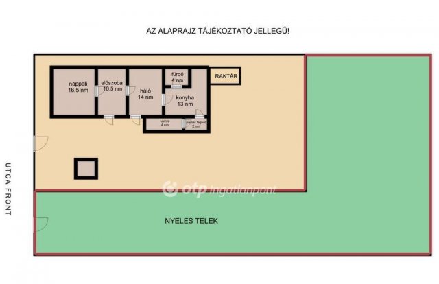 Eladó telek, Tápiószentmártonon 7.9 M Ft / költözzbe.hu