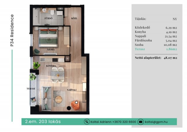 Eladó téglalakás, VII. kerületben, Péterfy Sándor utcában