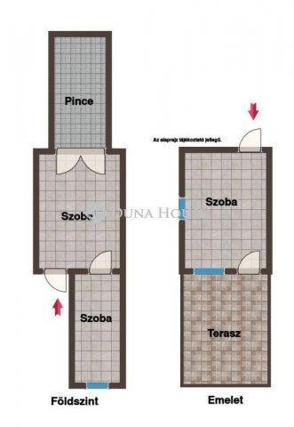 Eladó nyaraló, Nyergesújfaluban 11.5 M Ft, 3 szobás