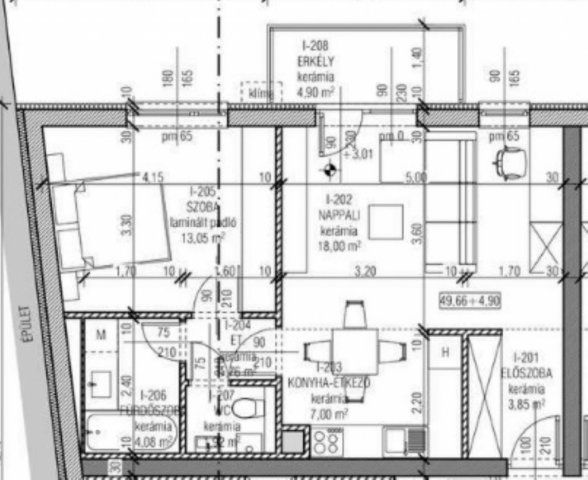 Eladó téglalakás, Nyíregyházán 55.15 M Ft, 1 szobás