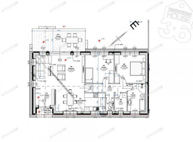Eladó családi ház, Kecskeméten 83 M Ft, 3 szobás